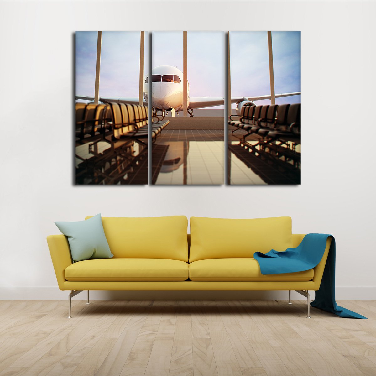 Terminal Multi Panel Canvas Wall Art