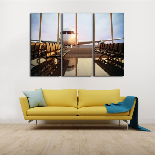Terminal Multi Panel Canvas Wall Art