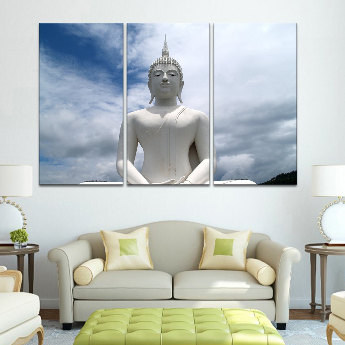 Thai Buddha Multi Panel Canvas Wall Art