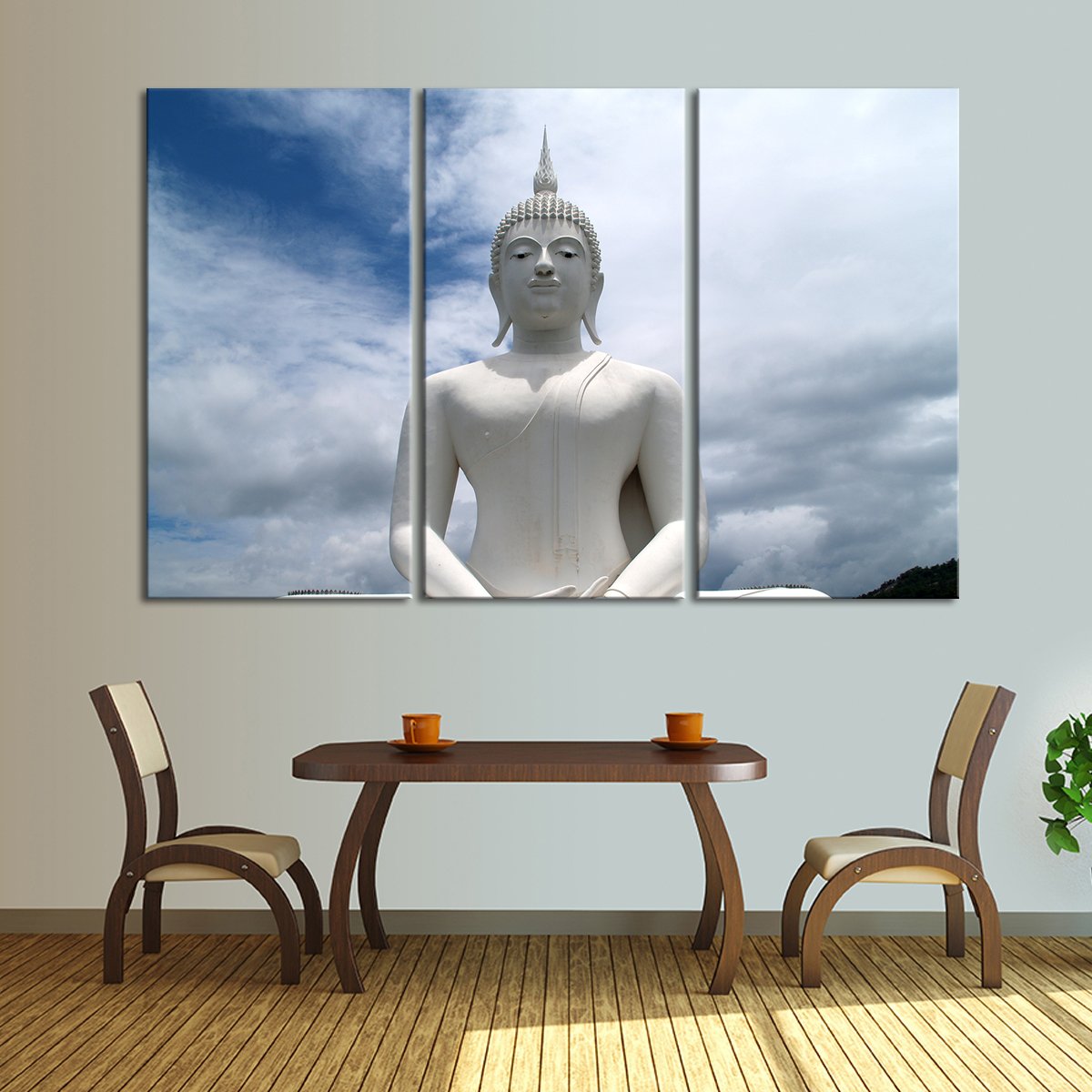 Thai Buddha Multi Panel Canvas Wall Art