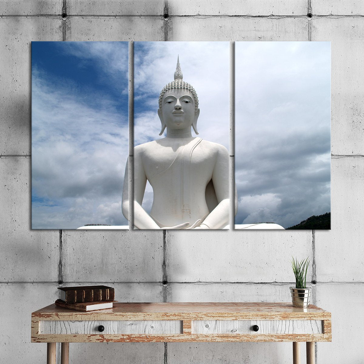 Thai Buddha Multi Panel Canvas Wall Art
