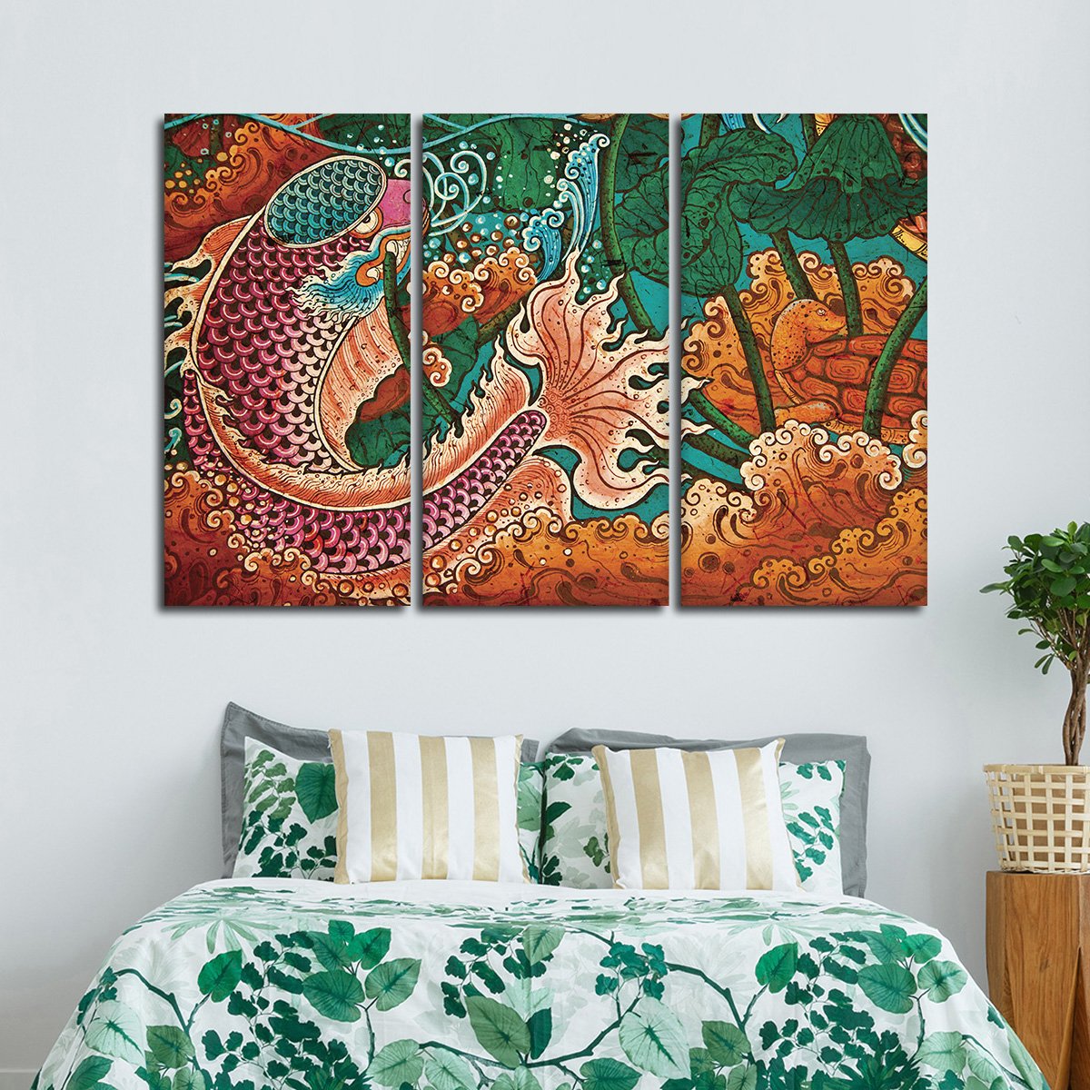 Thai Creature Multi Panel Canvas Wall Art