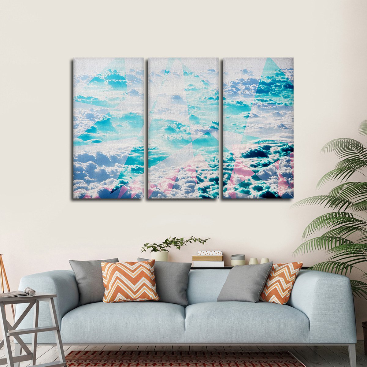 The Sky Is The Limit Multi Panel Canvas Wall Art