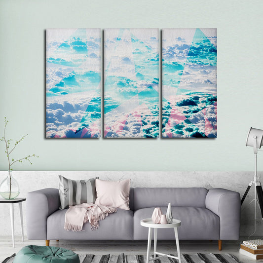 The Sky Is The Limit Multi Panel Canvas Wall Art