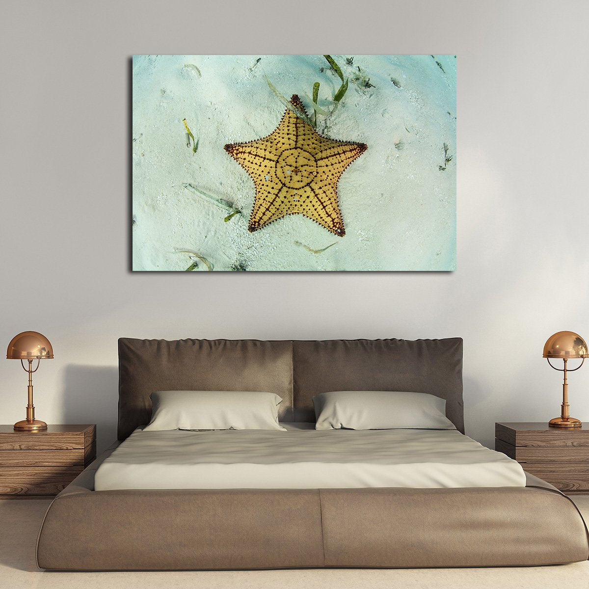 The Starfish Multi Panel Canvas Wall Art
