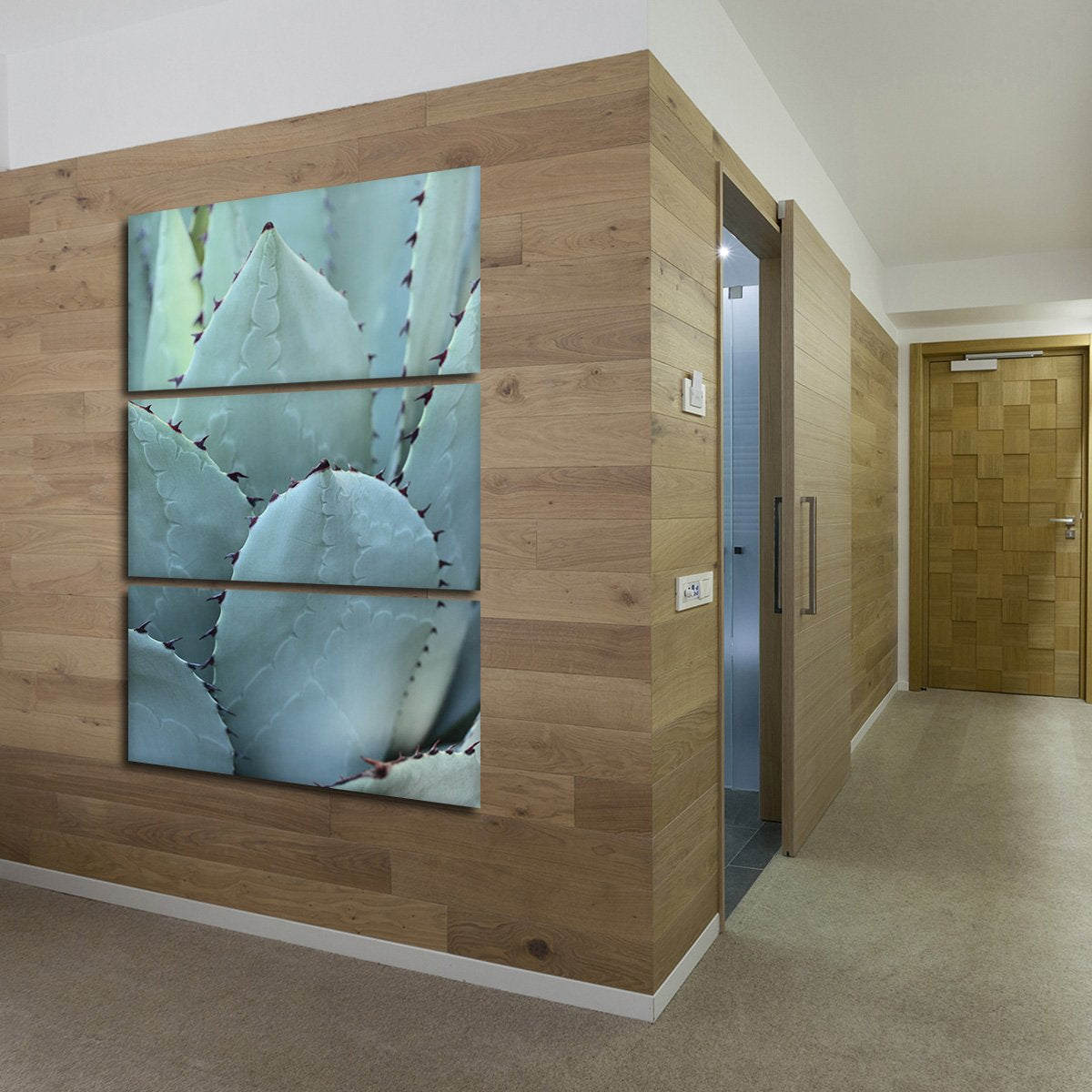 Thorny Agave Multi Panel Canvas Wall Art