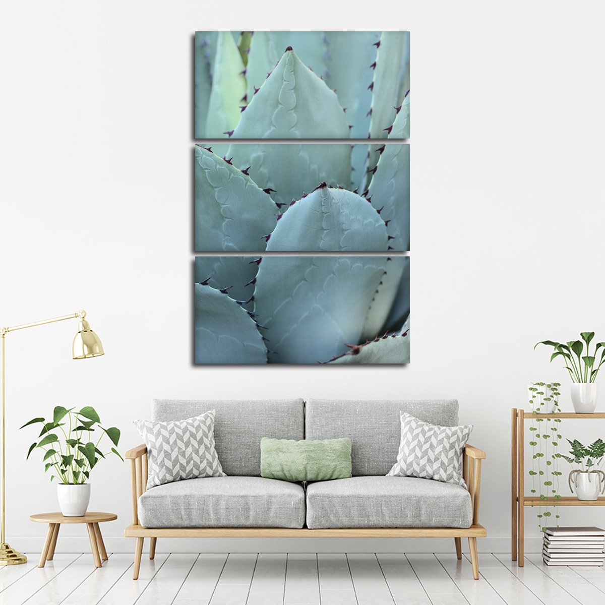 Thorny Agave Multi Panel Canvas Wall Art