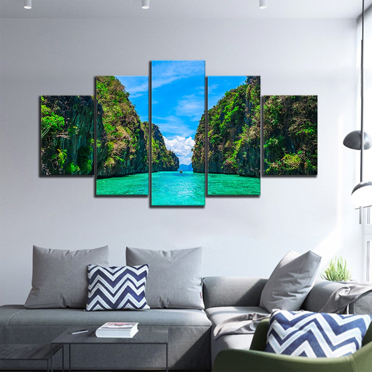 Thailand Islands Multi Panel Canvas Wall Art