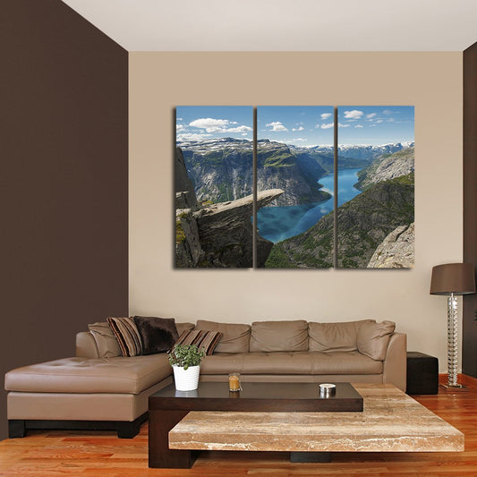 Tongue Rock Multi Panel Canvas Wall Art