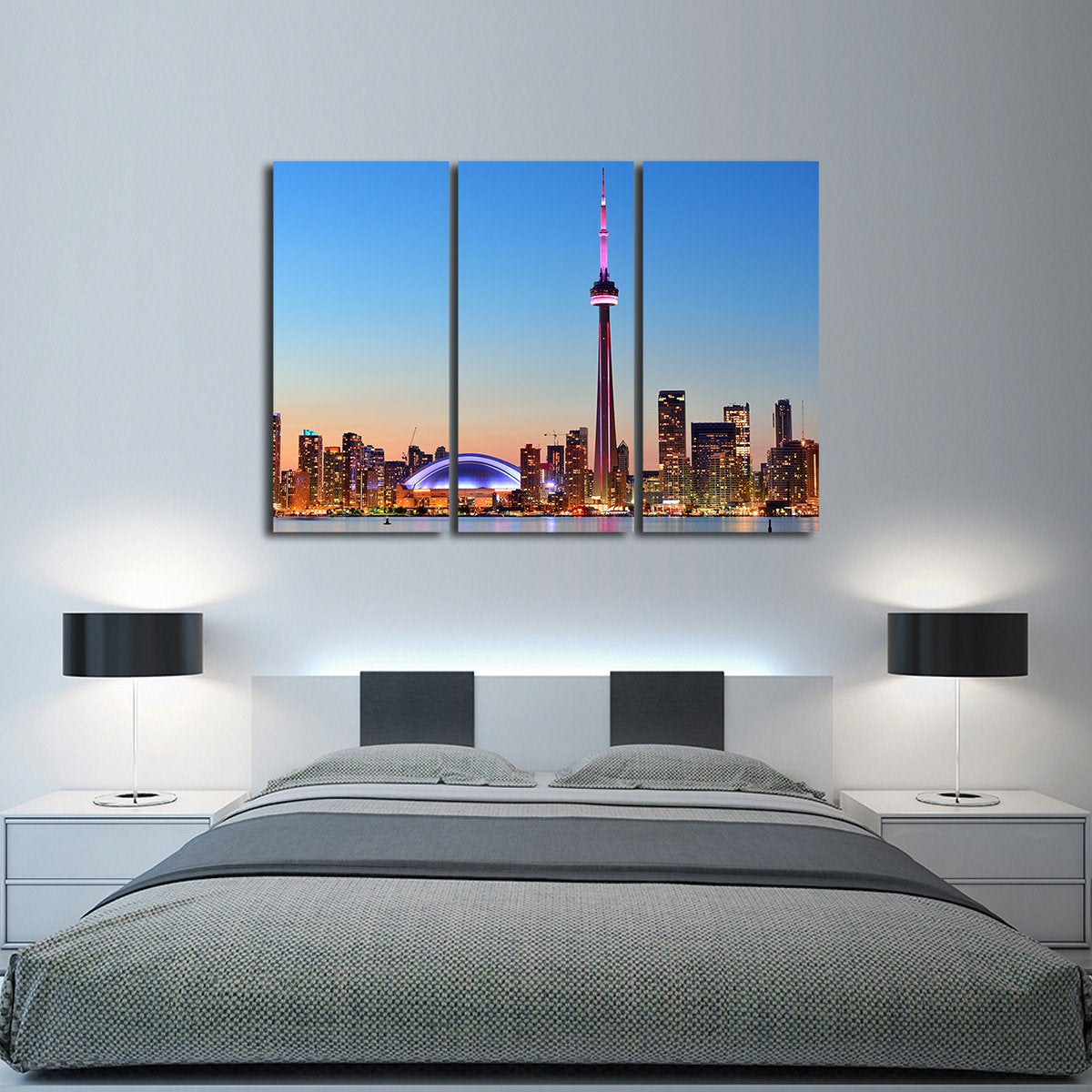Toronto Multi Panel Canvas Wall Art