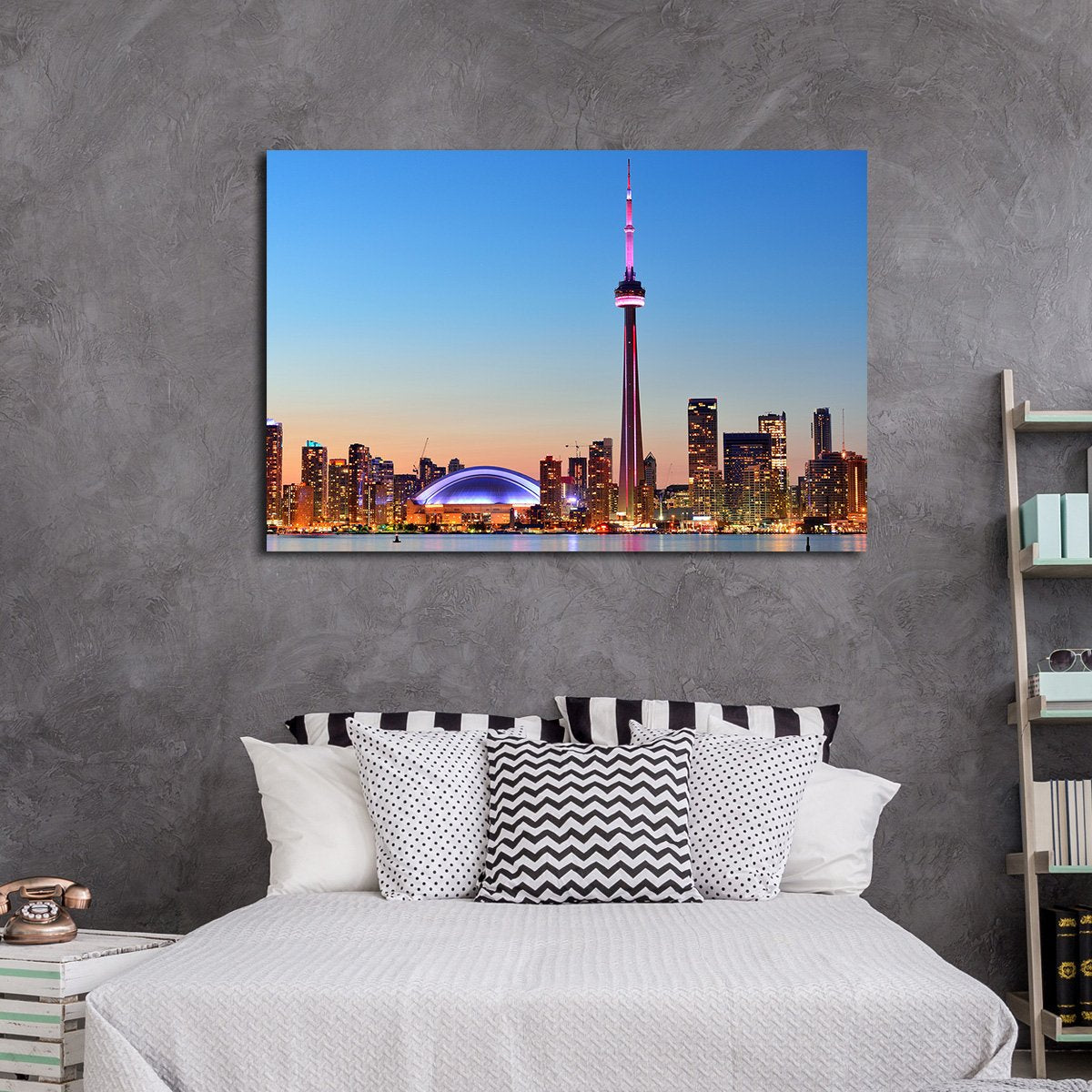 Toronto Multi Panel Canvas Wall Art