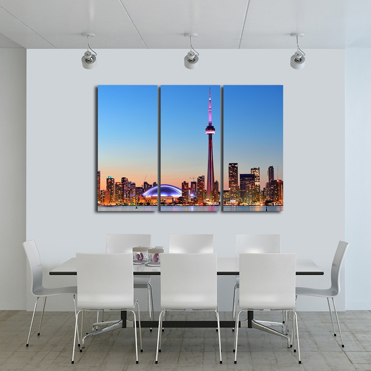 Toronto Multi Panel Canvas Wall Art
