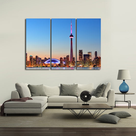 Toronto Multi Panel Canvas Wall Art
