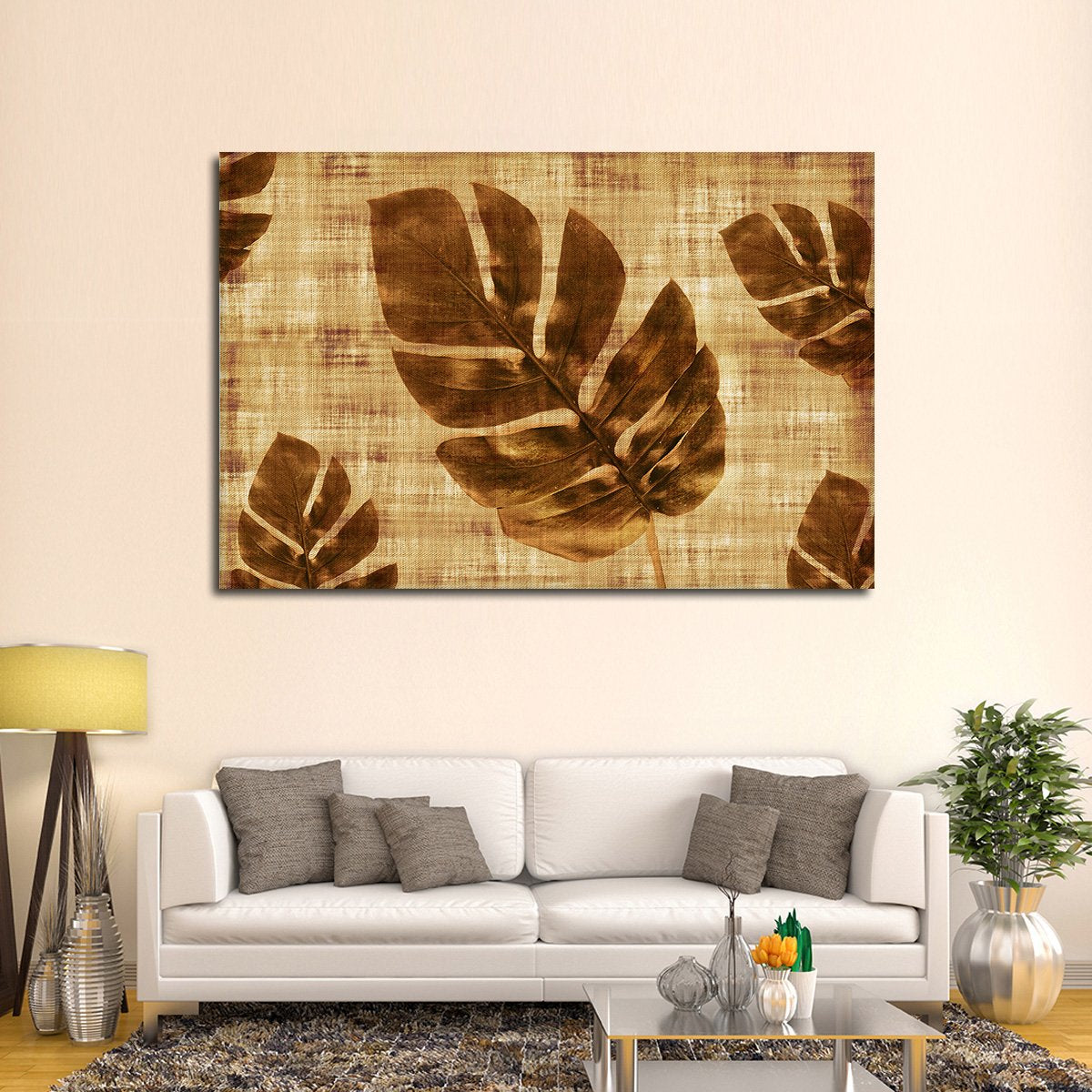 Touch Of Tropics Multi Panel Canvas Wall Art