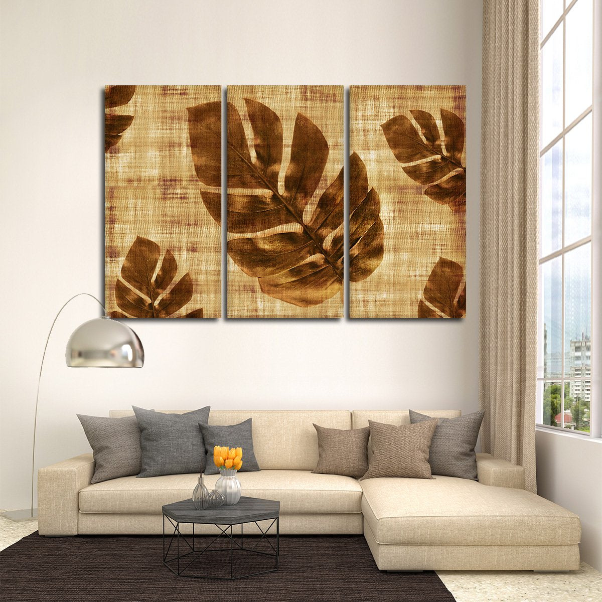 Touch Of Tropics Multi Panel Canvas Wall Art