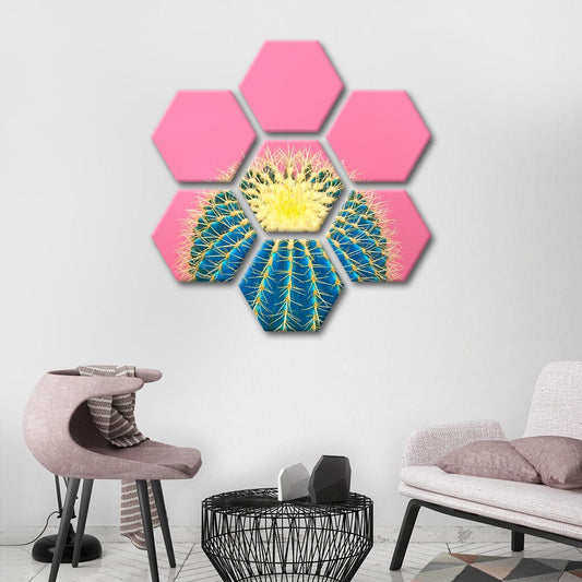 Trendy Cactus Multi Panel Canvas Wall Art