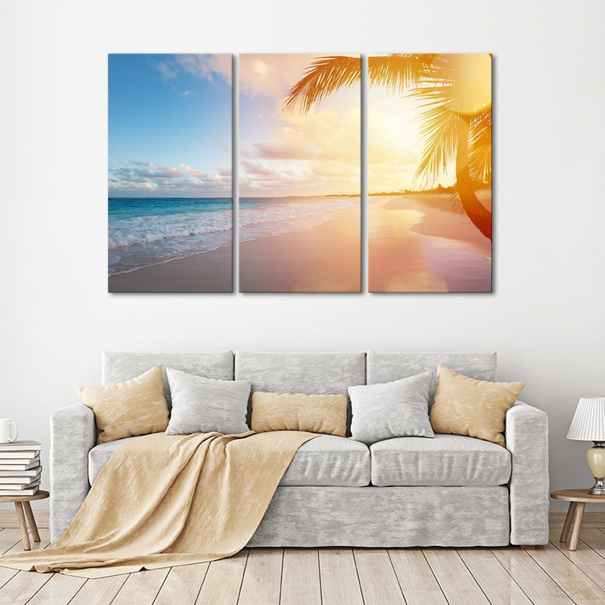 Tropical Haven Multi Panel Canvas Wall Art
