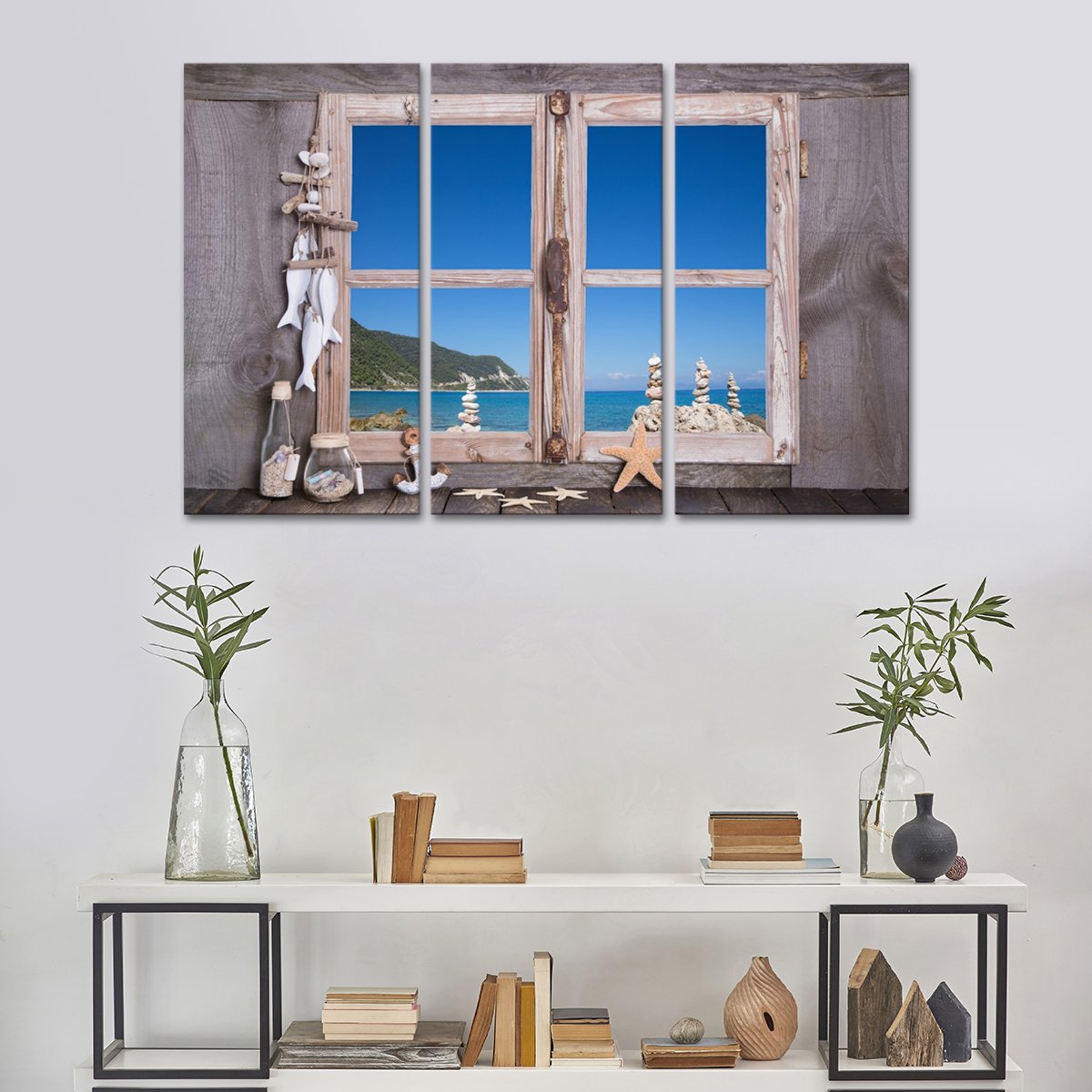 Tropical Home Multi Panel Canvas Wall Art