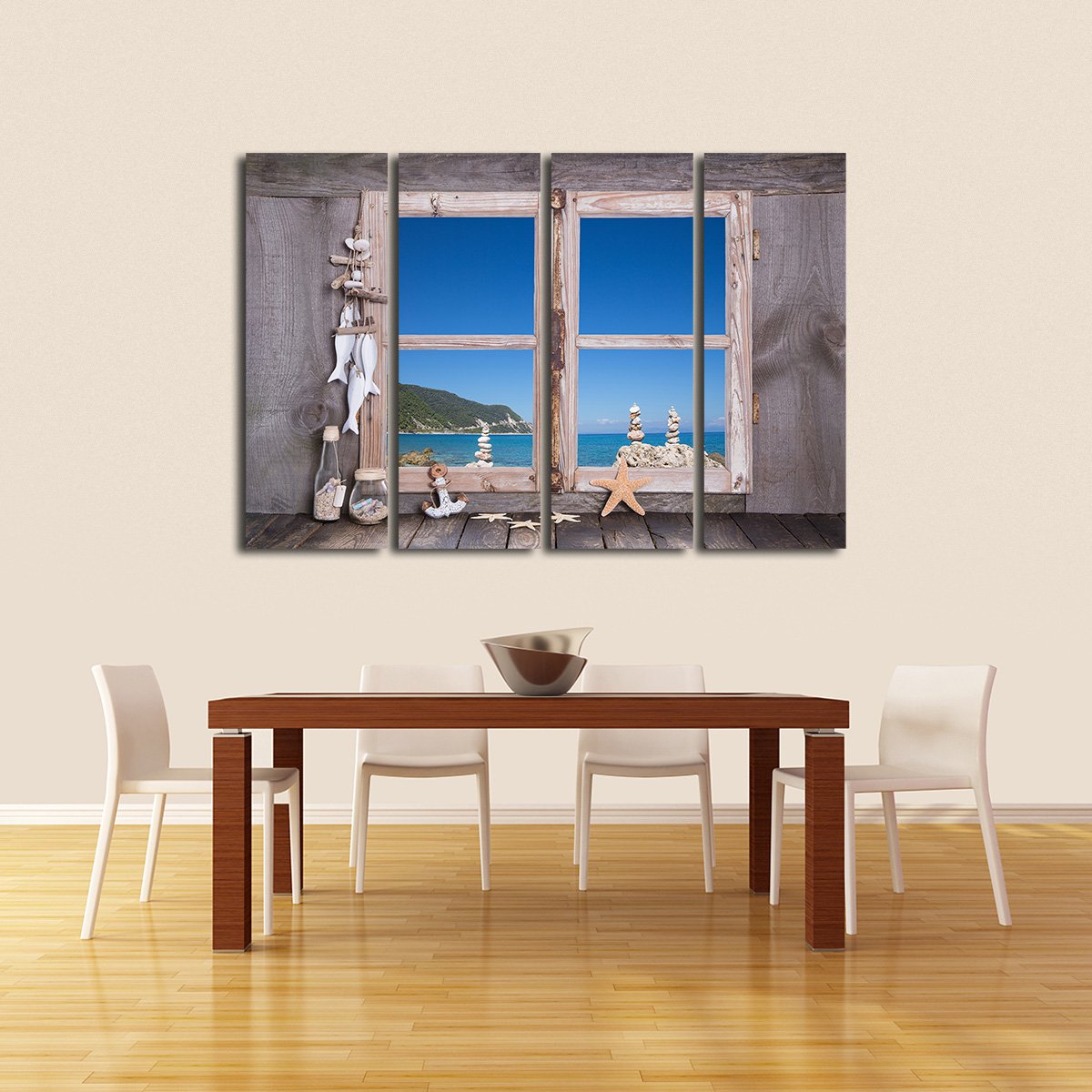 Tropical Home Multi Panel Canvas Wall Art