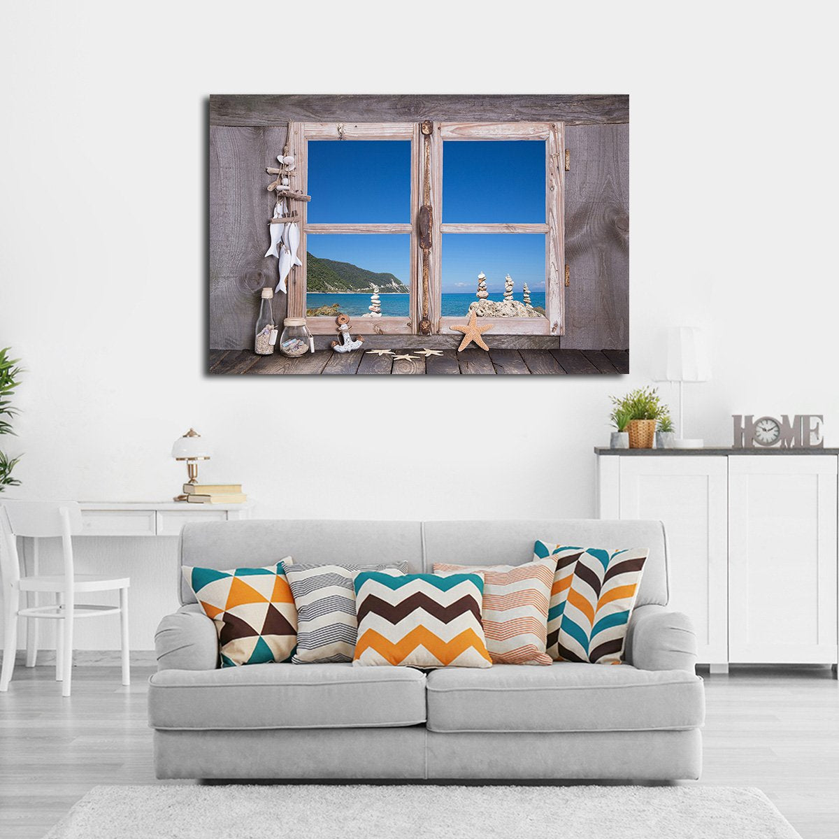 Tropical Home Multi Panel Canvas Wall Art