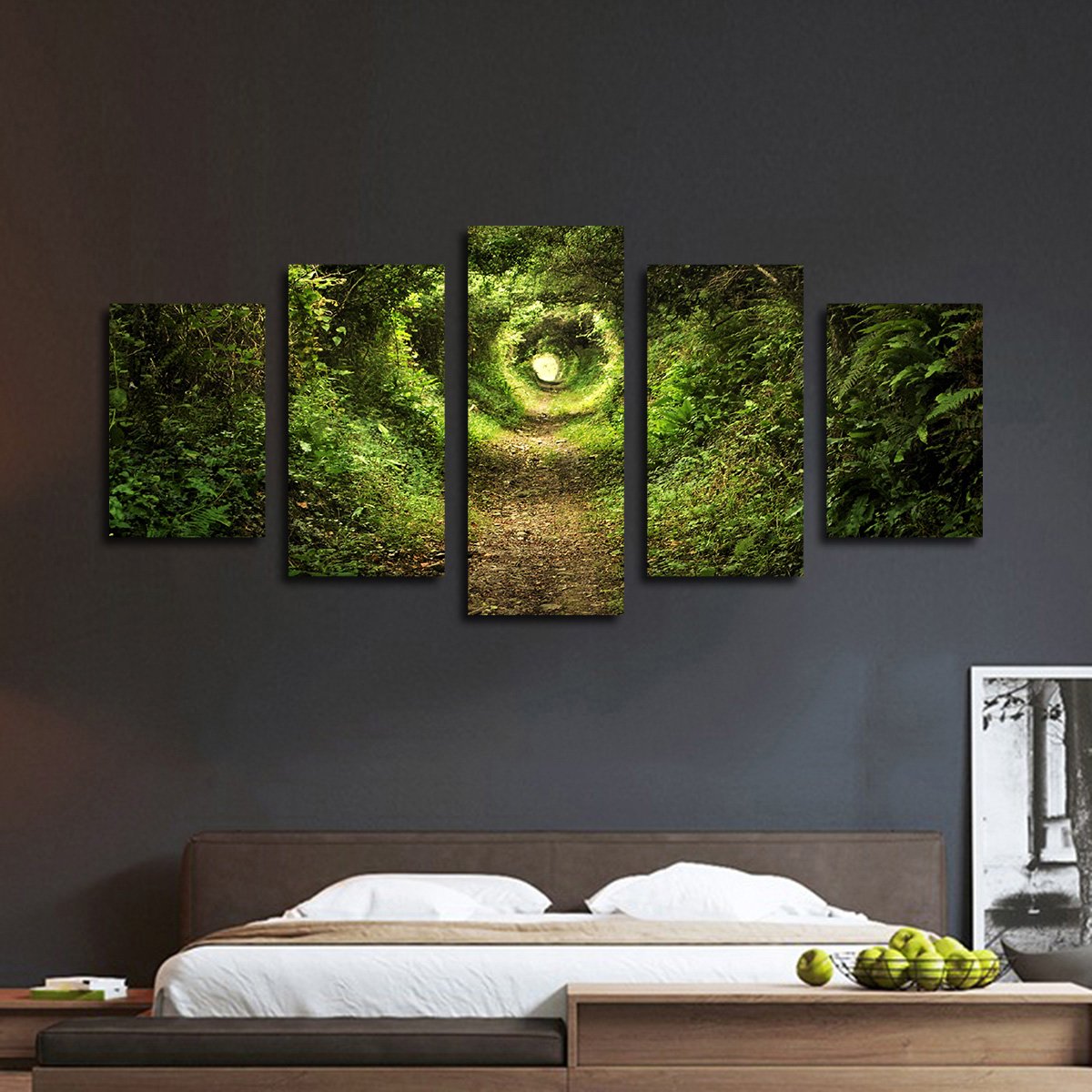 Tunnel Of Light Multi Panel Canvas Wall Art