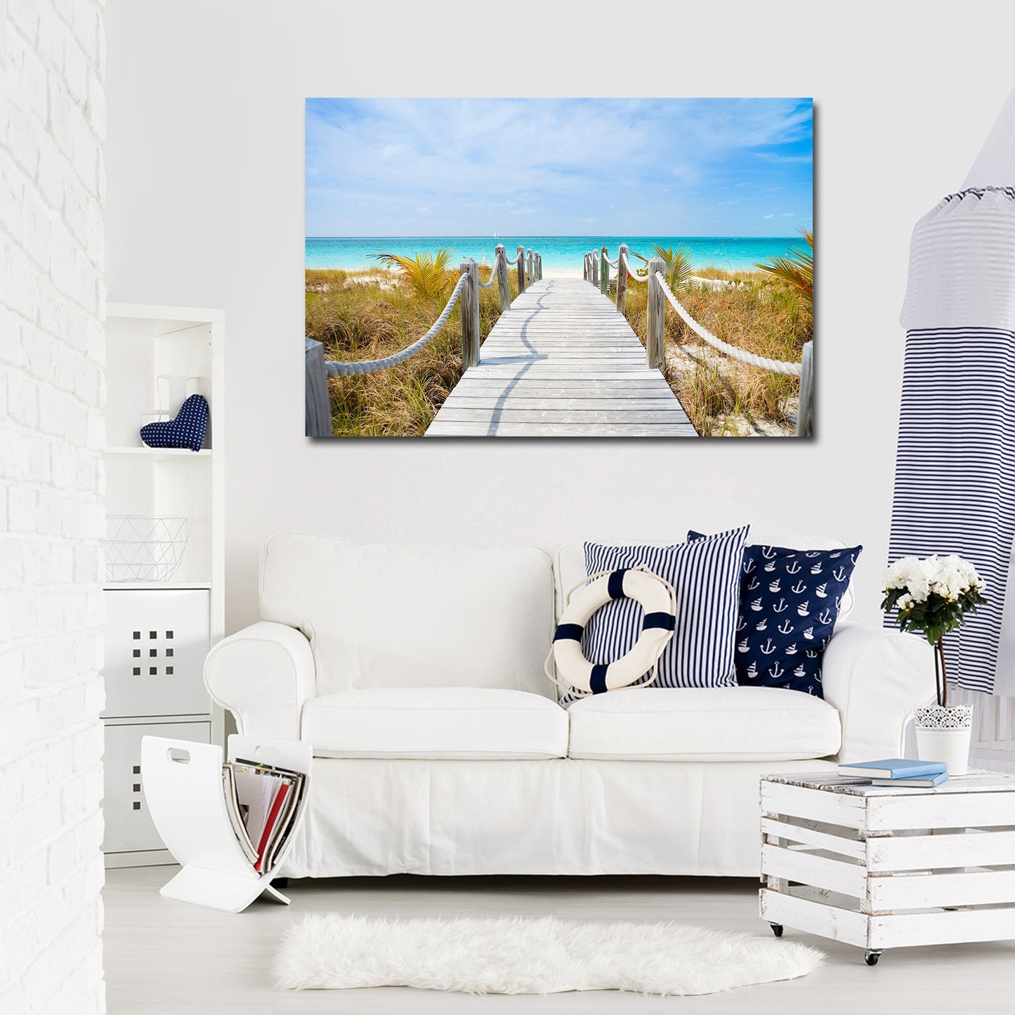 Turks and Caicos Multi Panel Canvas Wall Art