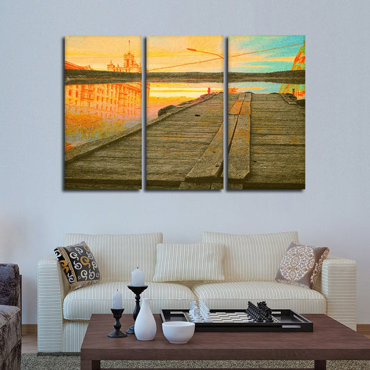 Urban Fantasy Multi Panel Canvas Wall Art