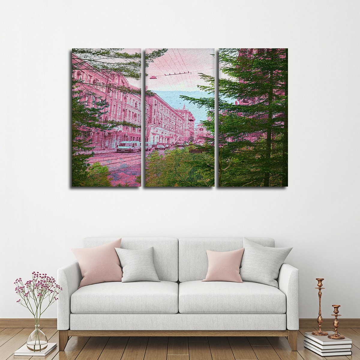 Urban Magnificence Multi Panel Canvas Wall Art
