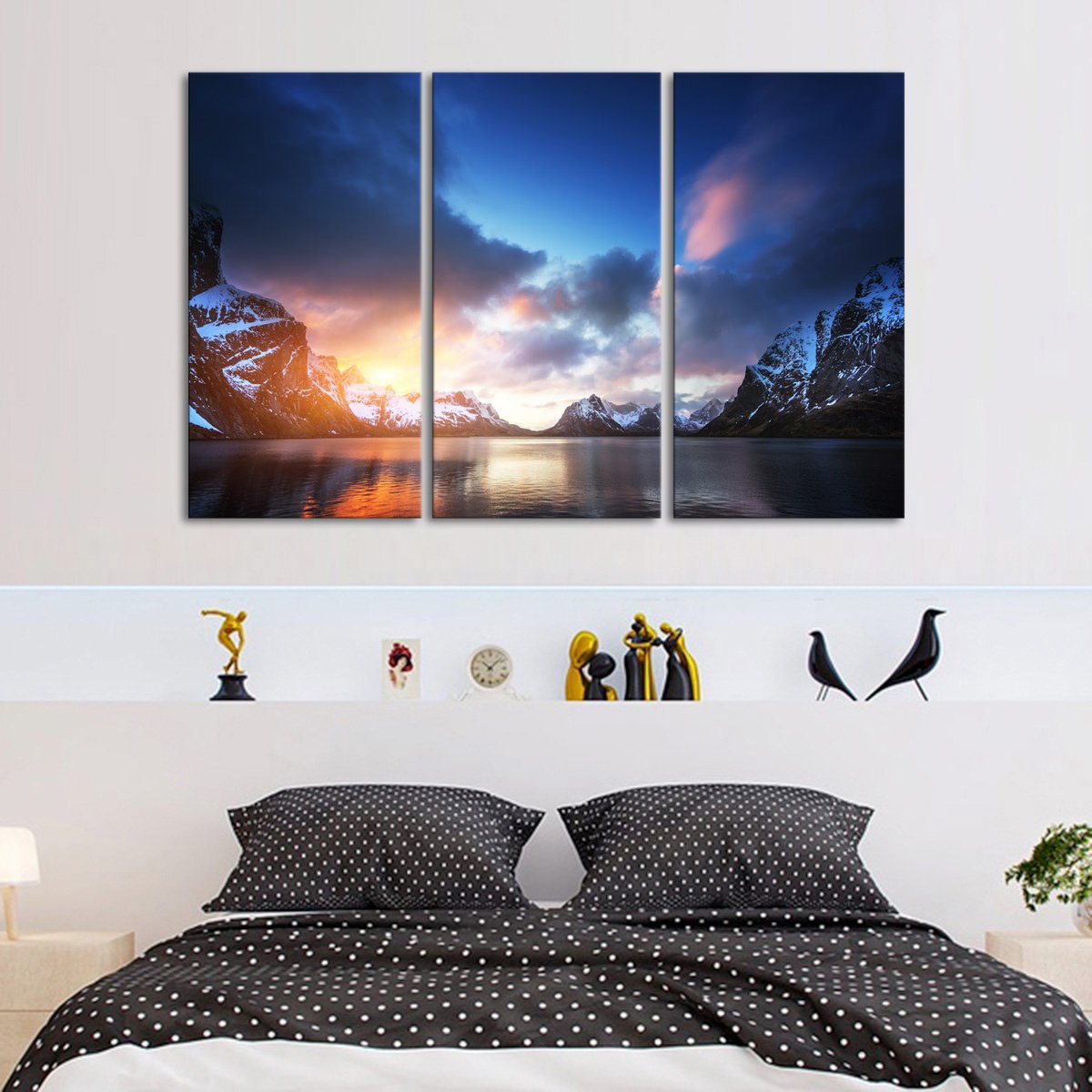 Utah Lake Multi Panel Canvas Wall Art