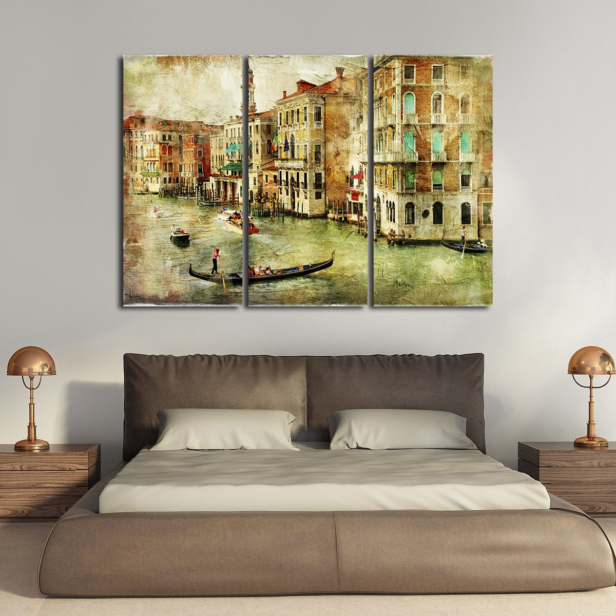 Venice Painting Multi Panel Canvas Wall Art