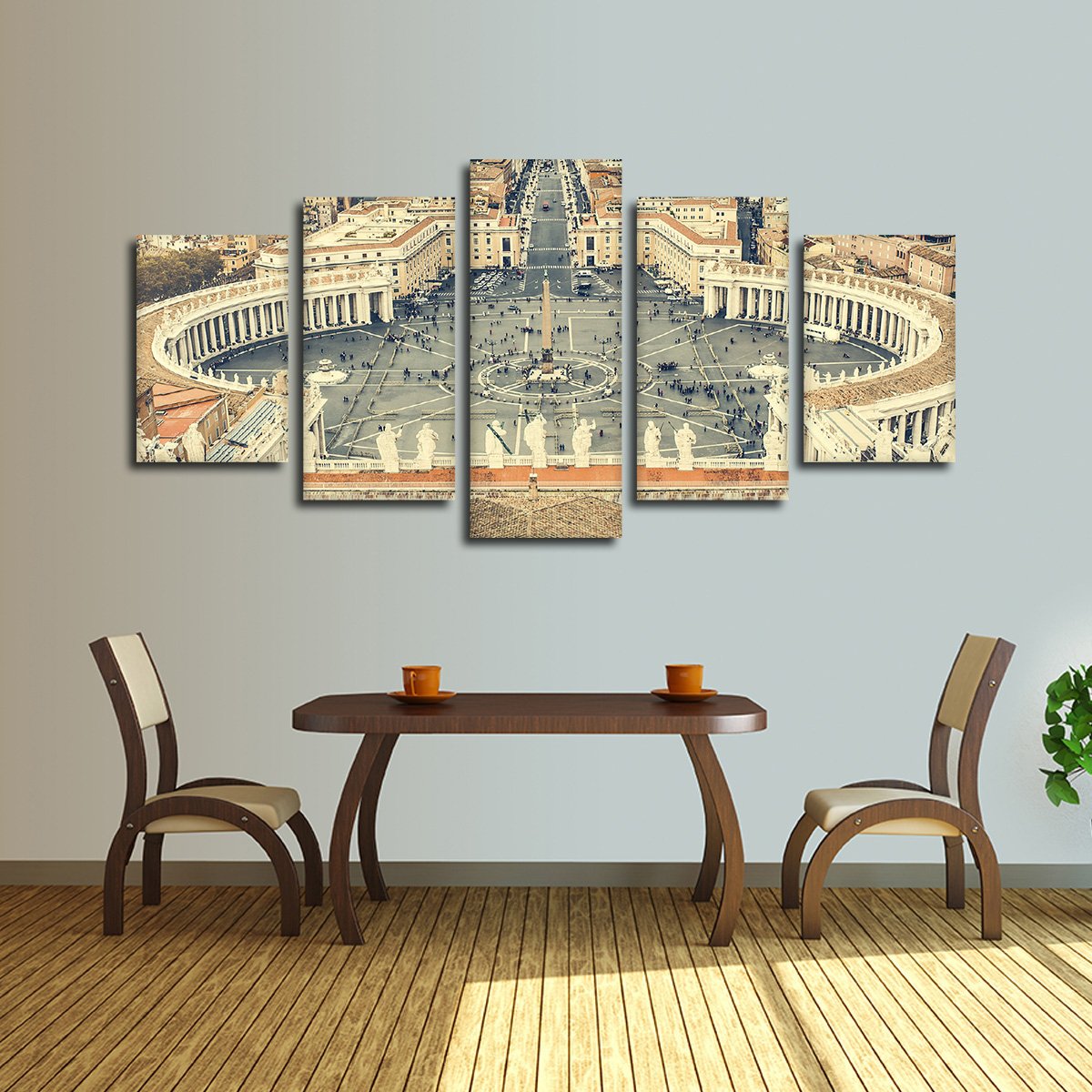 Vatican City Multi Panel Canvas Wall Art
