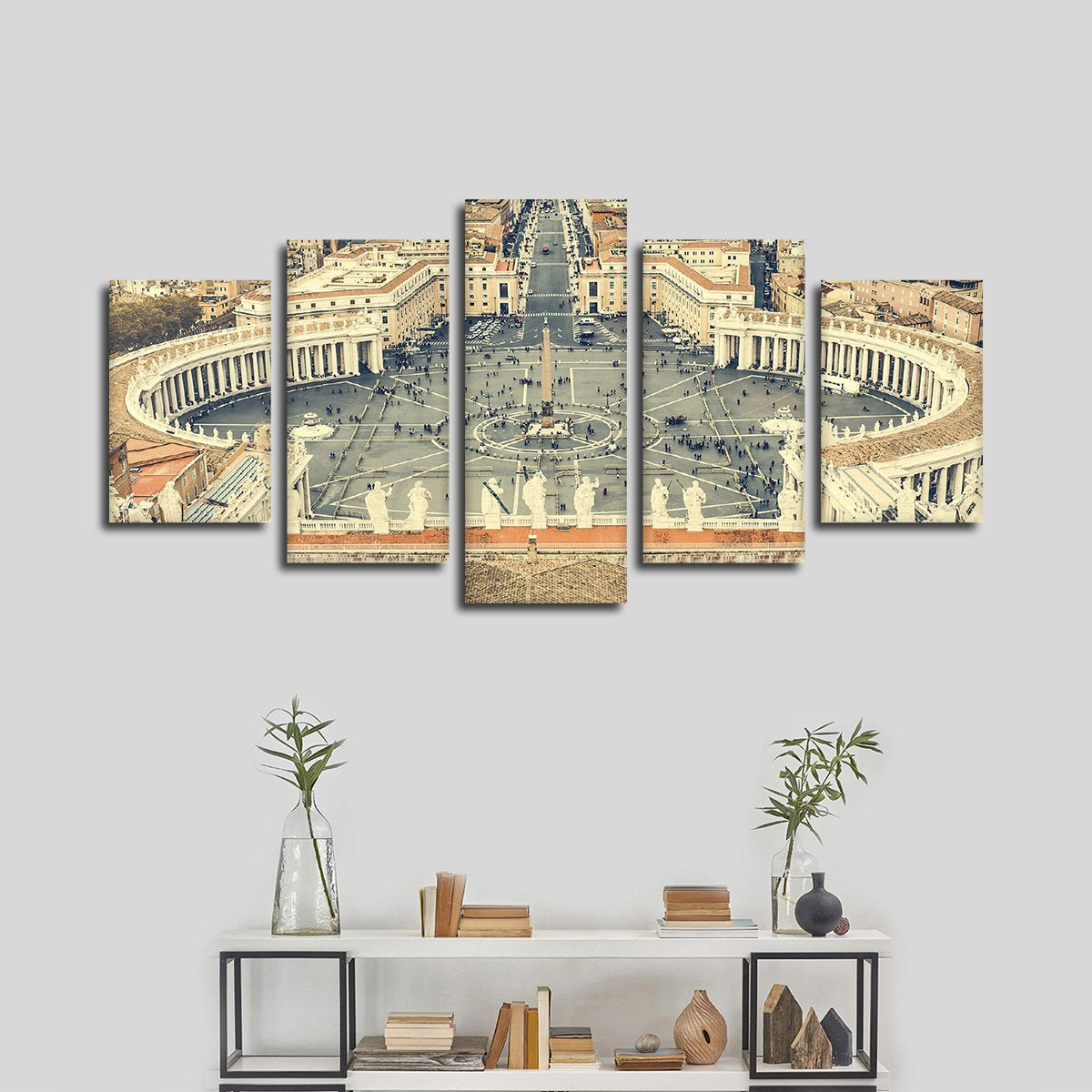 Vatican City Multi Panel Canvas Wall Art