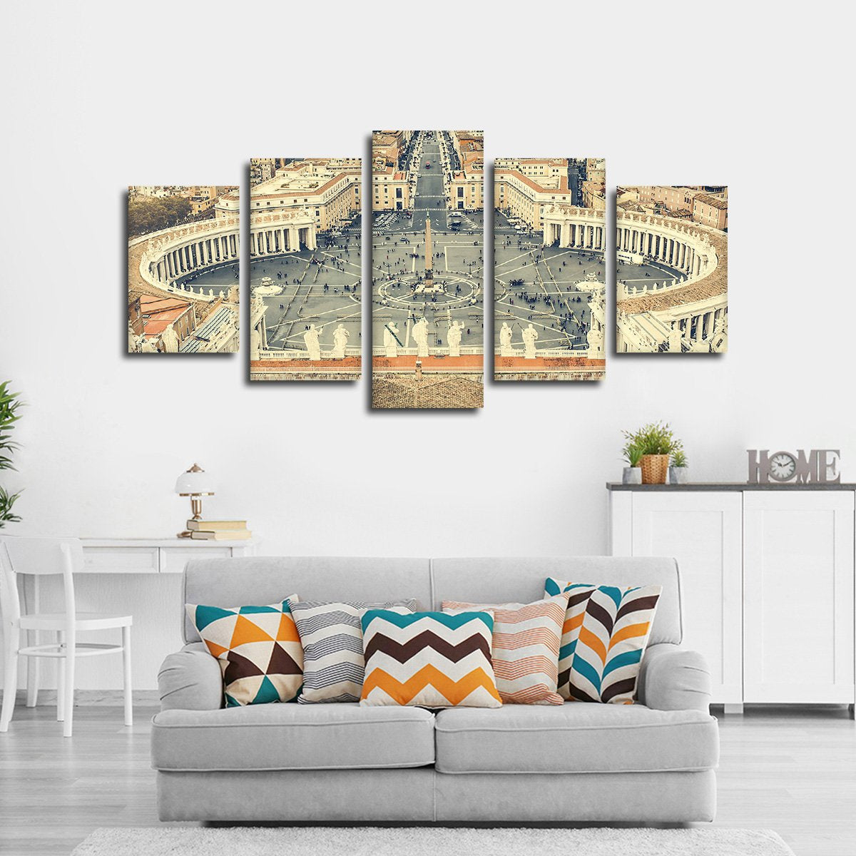 Vatican City Multi Panel Canvas Wall Art