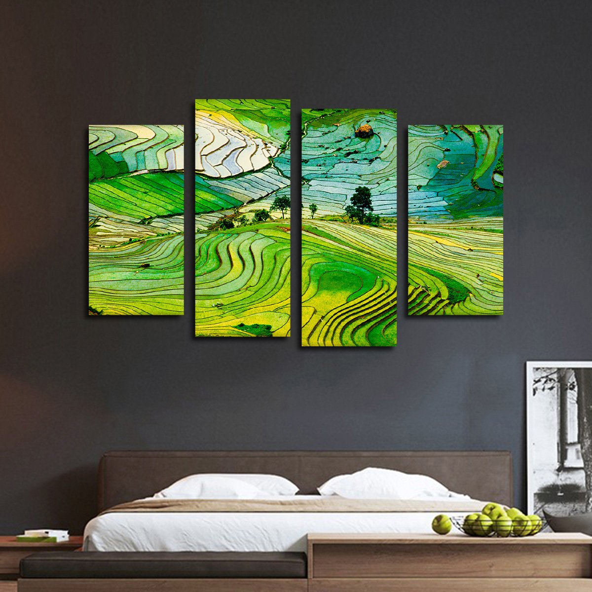 Vietnamese Landscape Multi Panel Canvas Wall Art