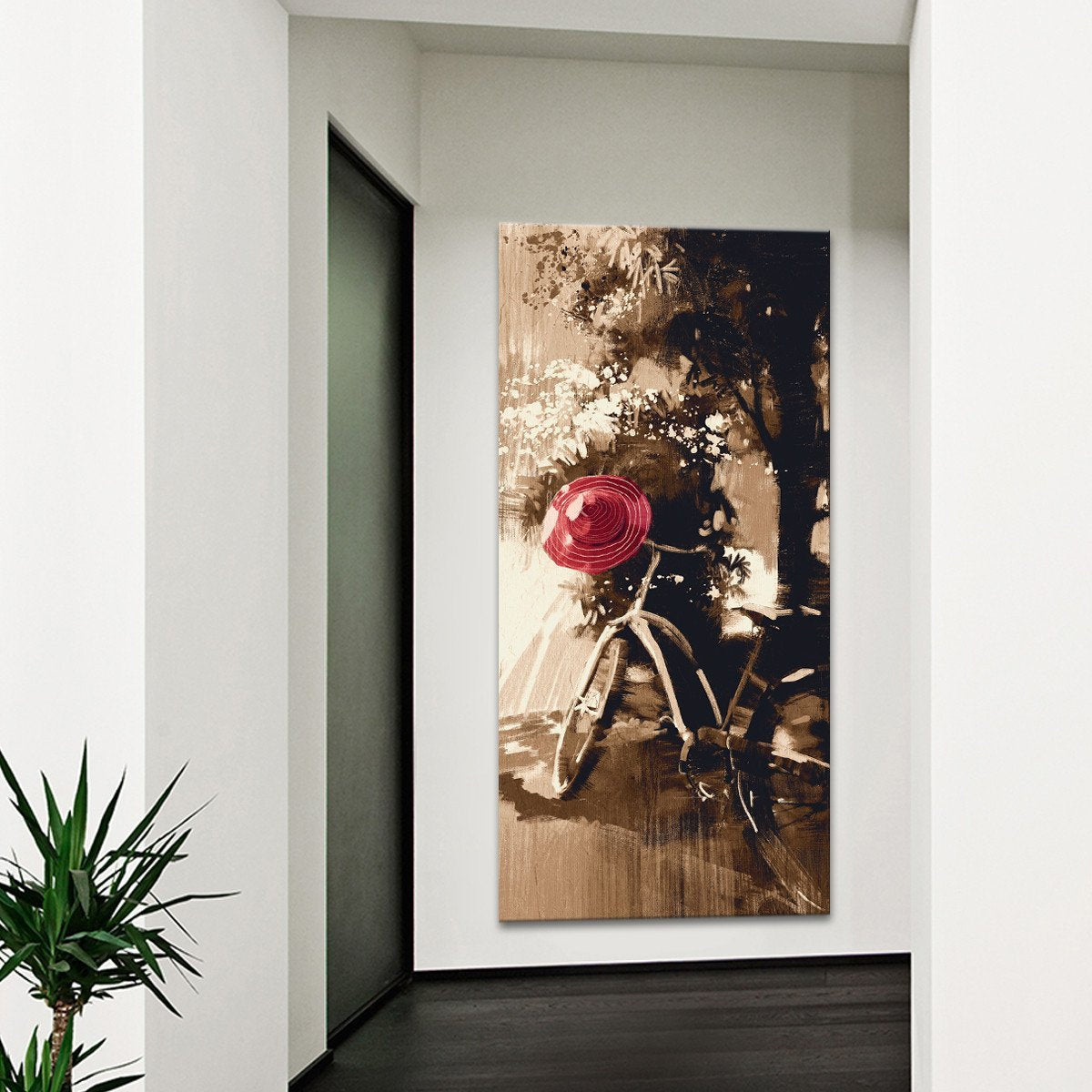 Vintage Bicycle Multi Panel Canvas Wall Art