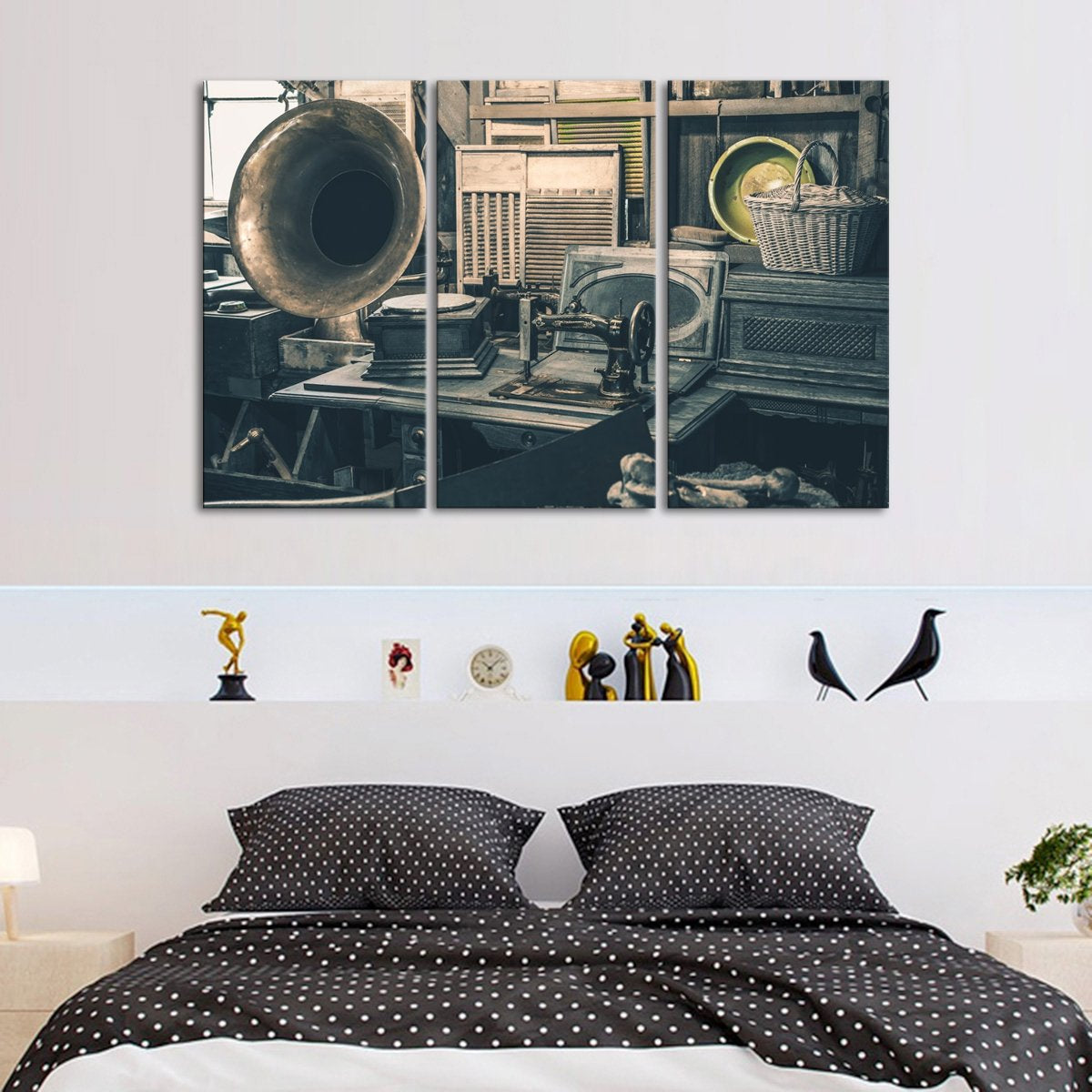 Vintage Shop Multi Panel Canvas Wall Art