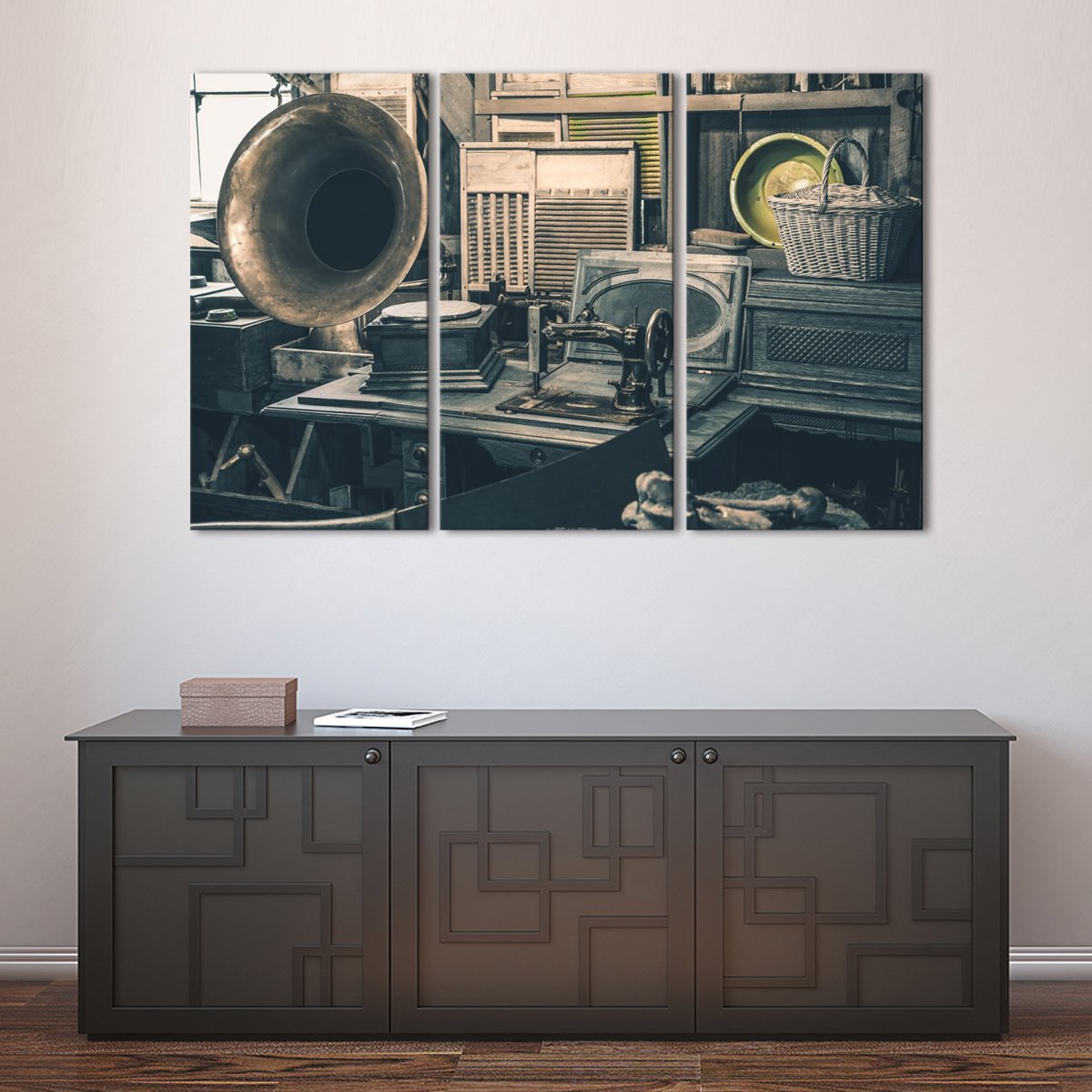 Vintage Shop Multi Panel Canvas Wall Art