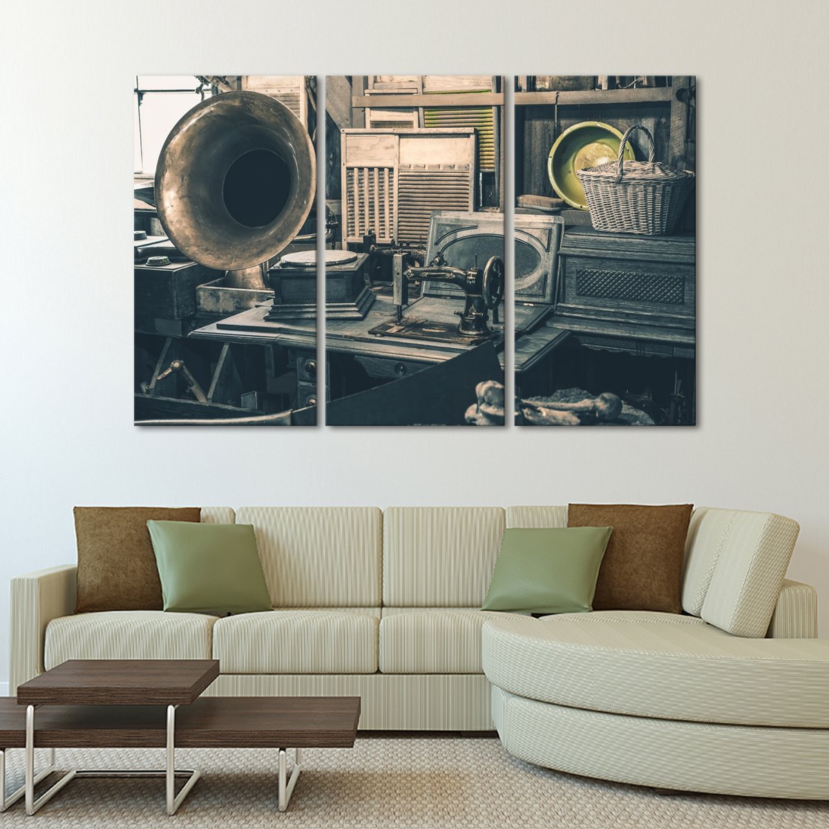 Vintage Shop Multi Panel Canvas Wall Art