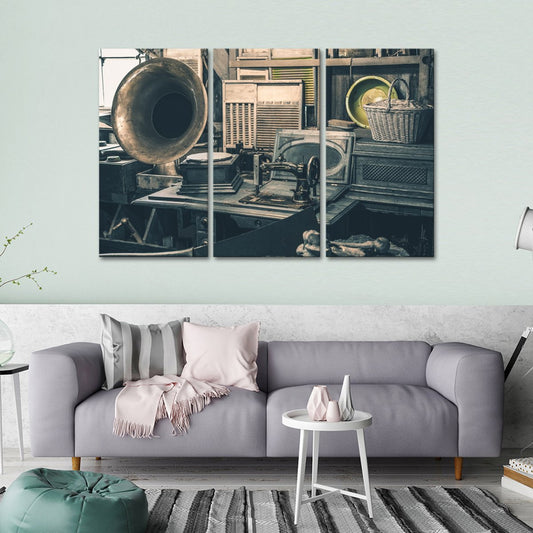 Vintage Shop Multi Panel Canvas Wall Art