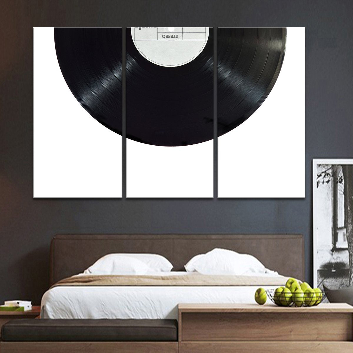 Vinyl Record Multi Panel Canvas Wall Art