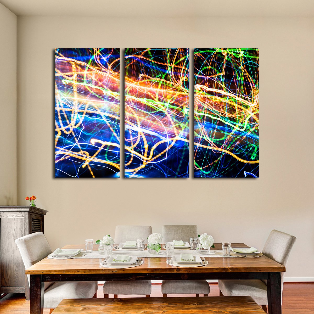 Vivid Light Multi Panel Canvas Wall Art