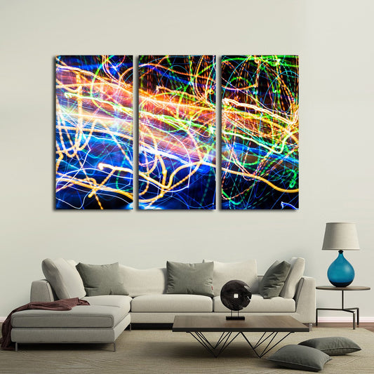 Vivid Light Multi Panel Canvas Wall Art