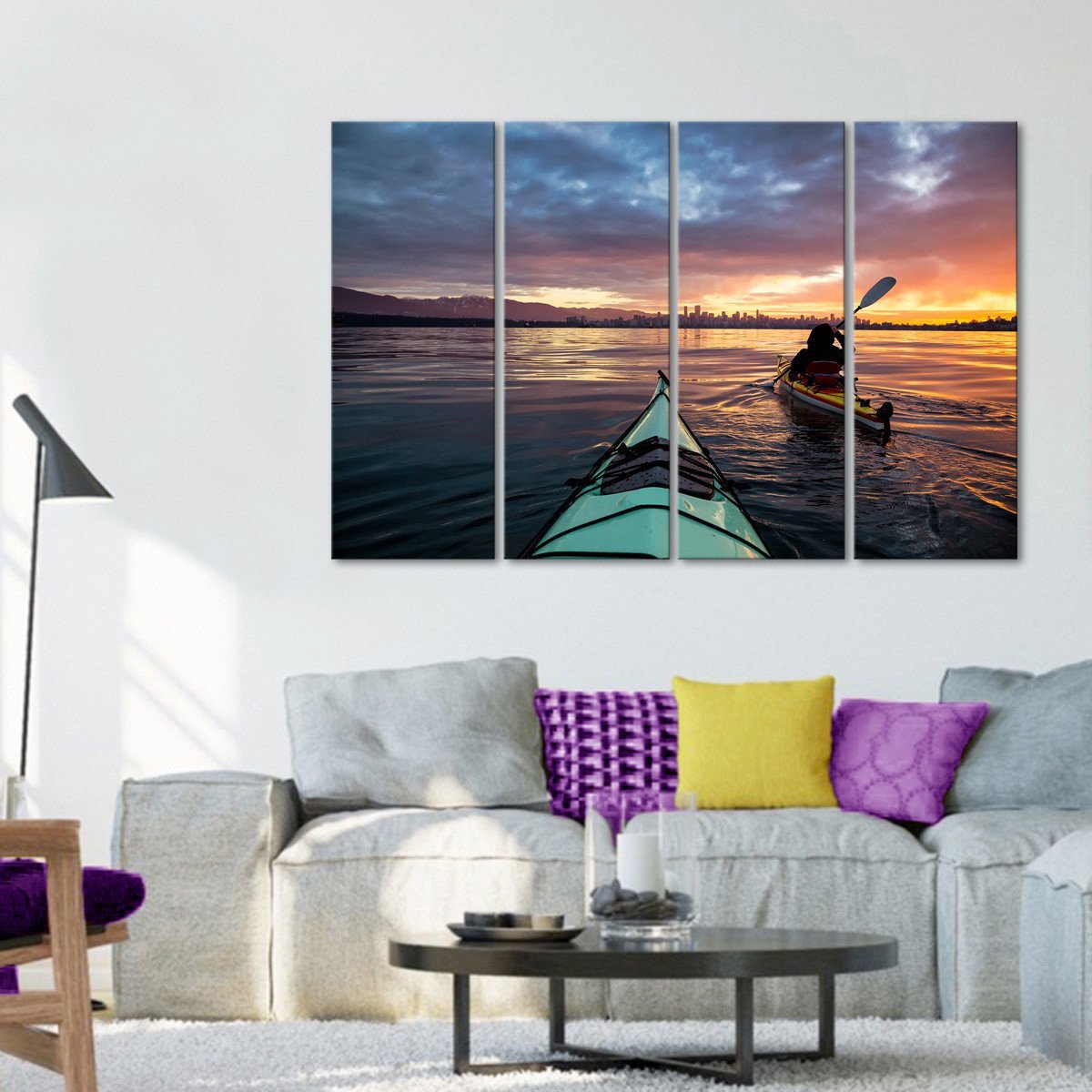 Voyage Multi Panel Canvas Wall Art