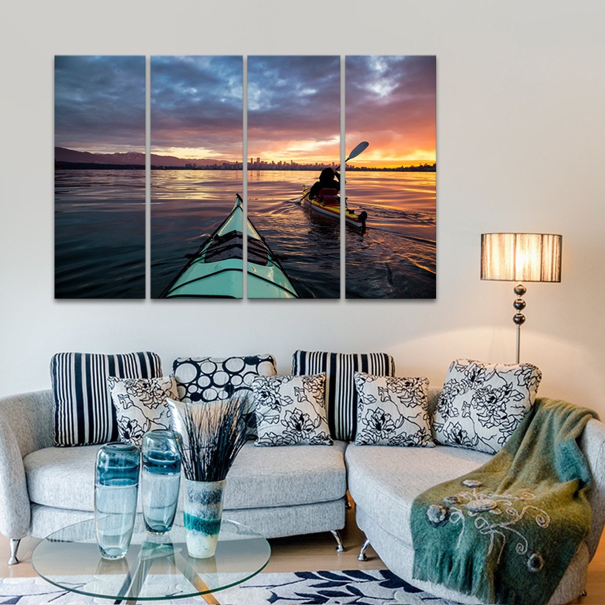 Voyage Multi Panel Canvas Wall Art