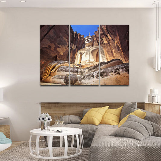 Wat Si Chum Multi Panel Canvas Wall Art