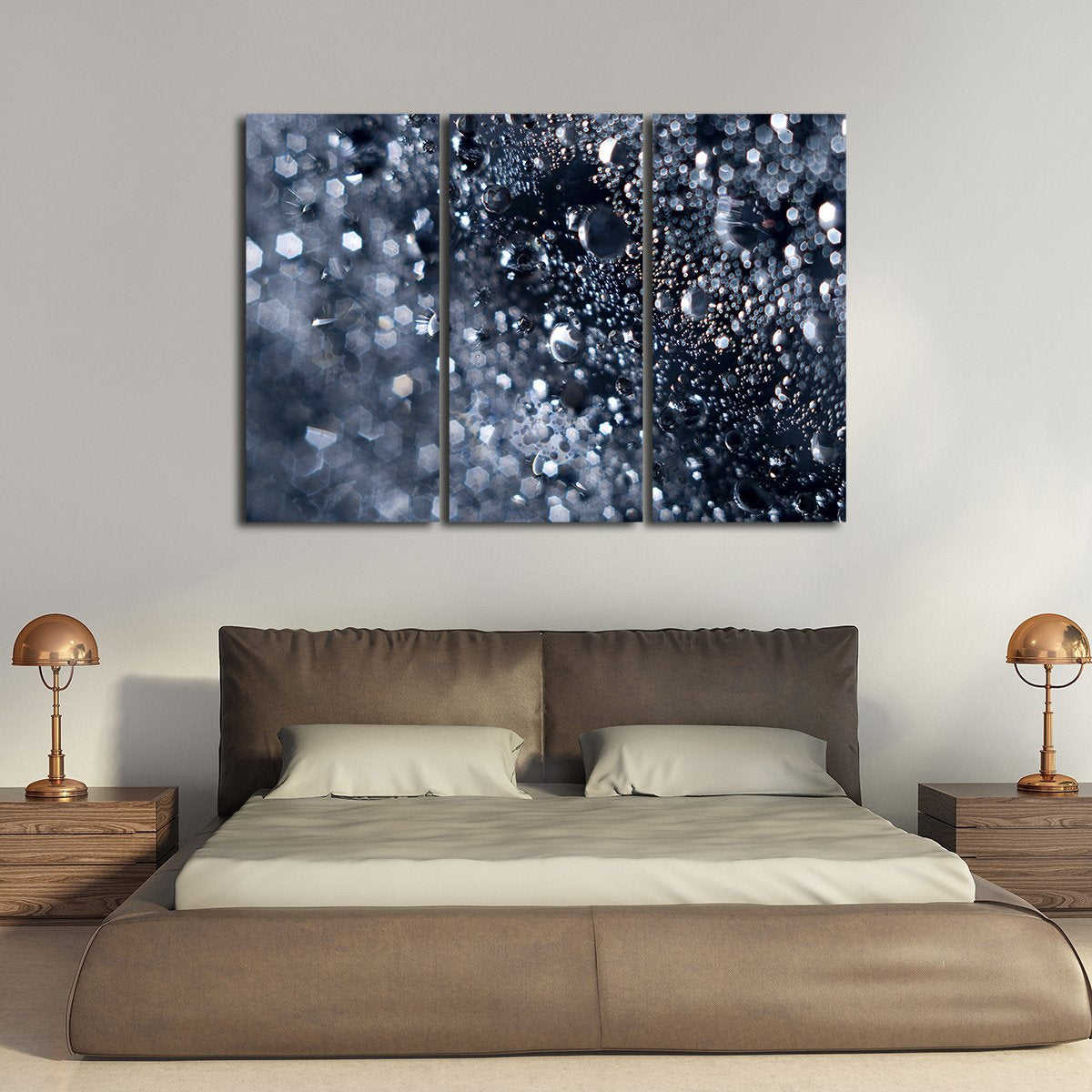 Water Drop Multi Panel Canvas Wall Art