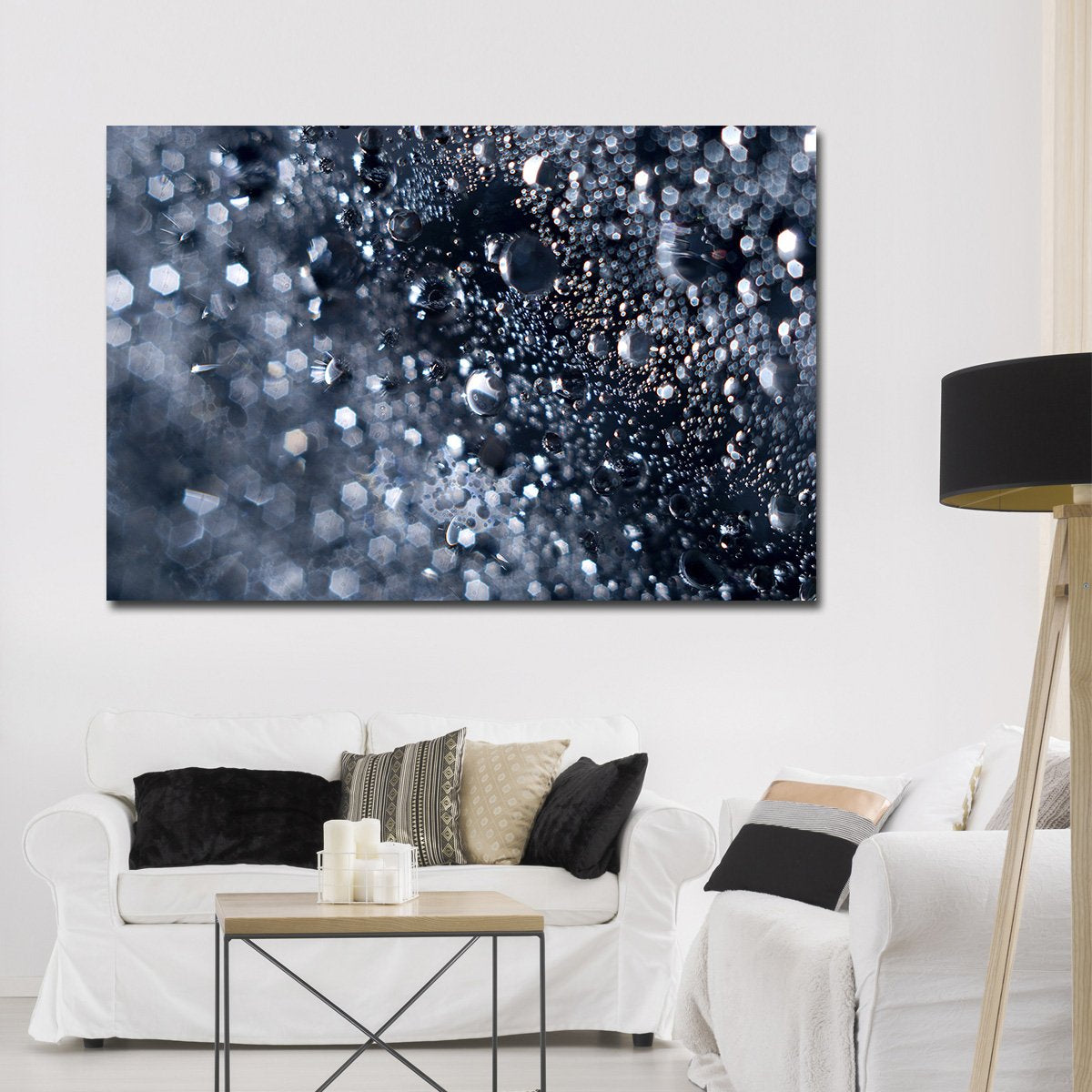 Water Drop Multi Panel Canvas Wall Art