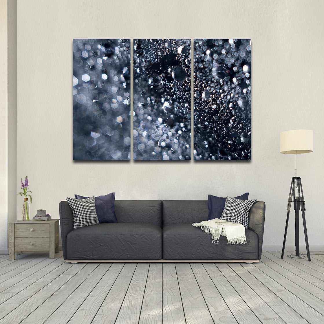 Water Drop Multi Panel Canvas Wall Art