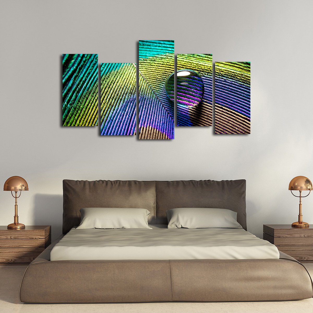 Water Pearl Multi Panel Canvas Wall Art