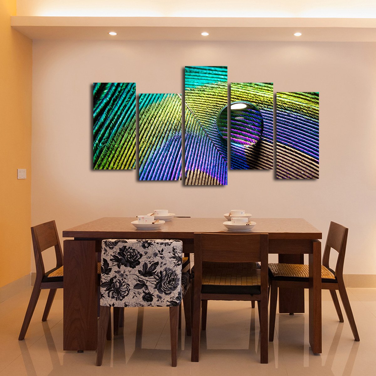 Water Pearl Multi Panel Canvas Wall Art